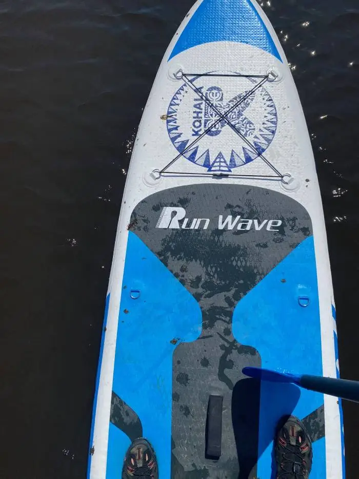 Inflatable paddleboard